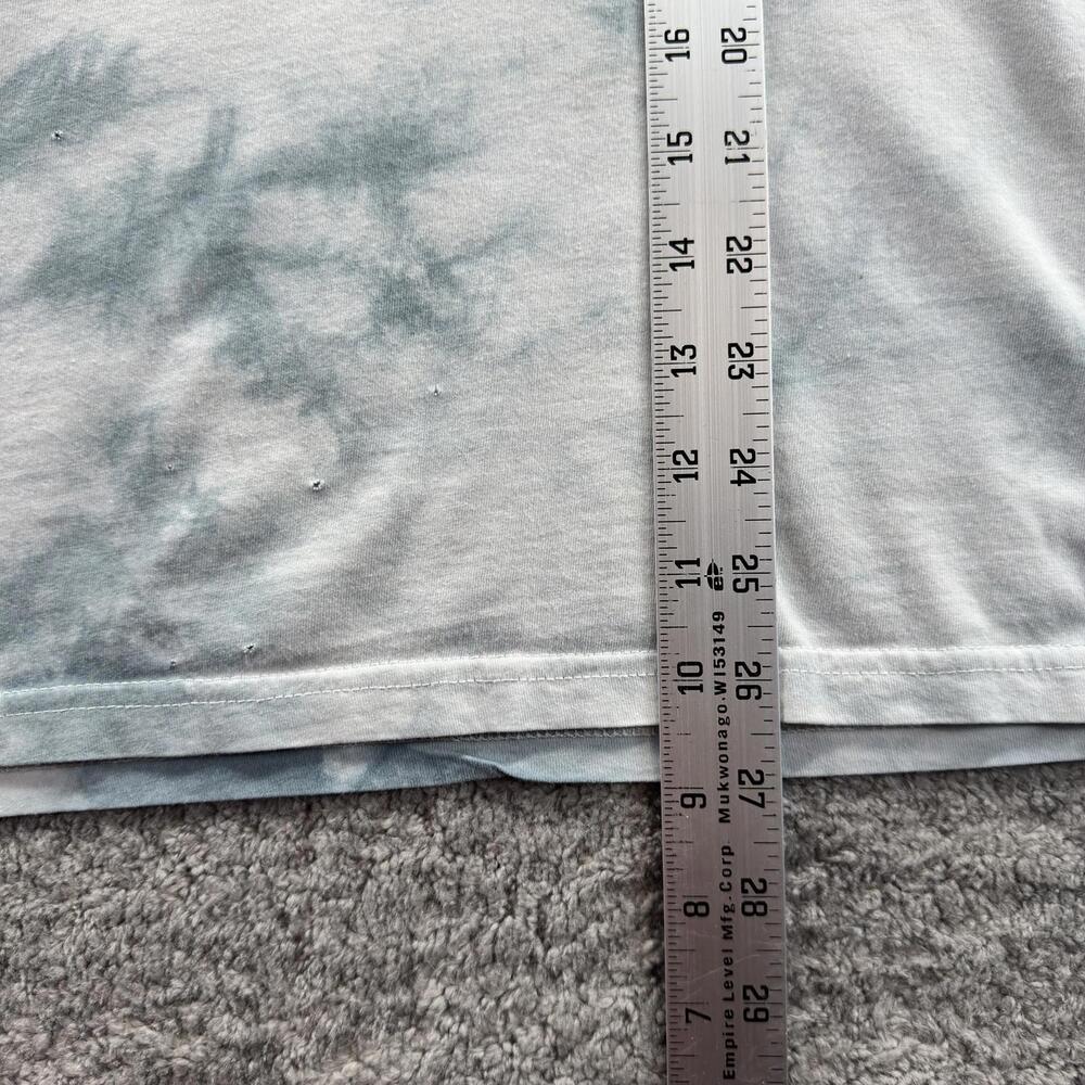 Dutch Bros Coffee Women's Tie-Dye T-Shirt with Red Logo Size Medium SEE PICS - Picture 7 of 11